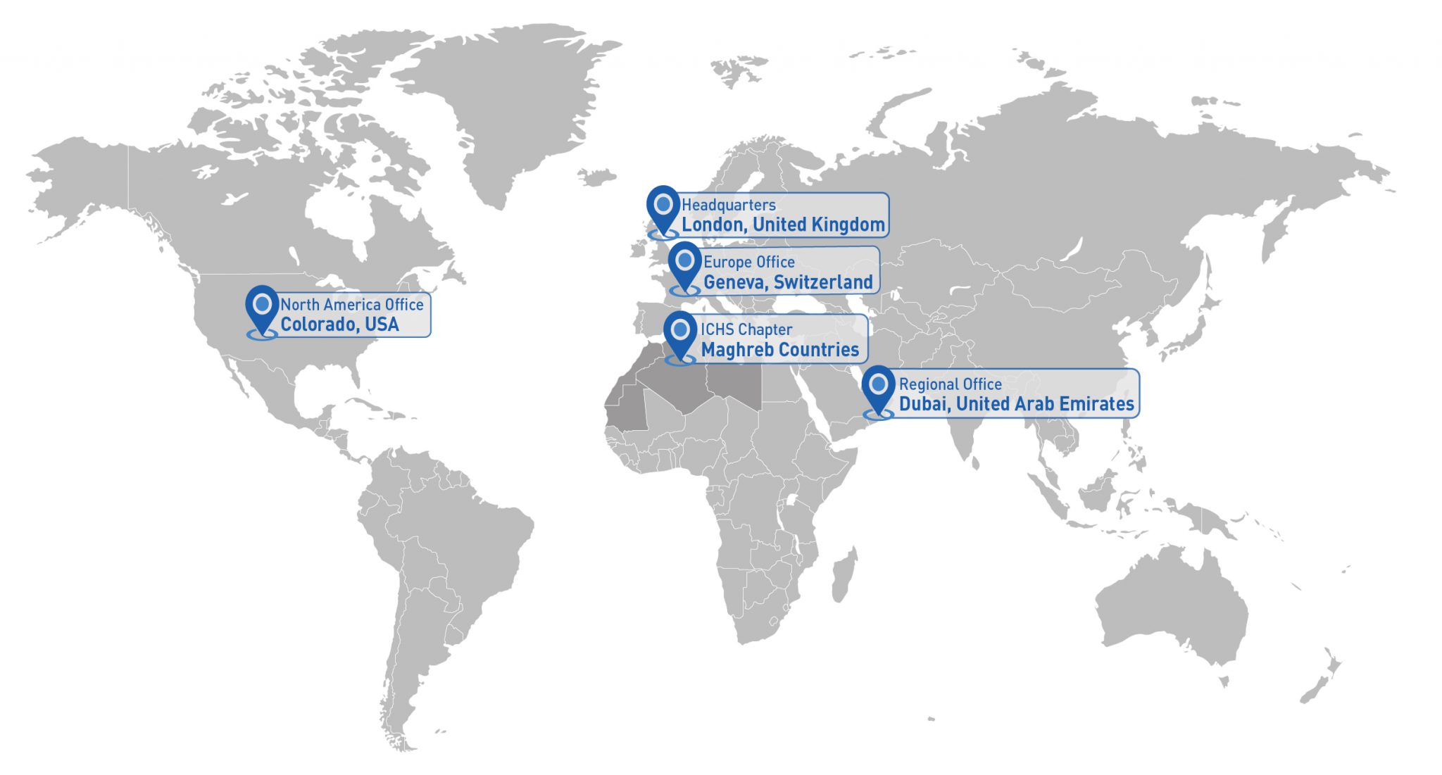 Global Presence Map Image